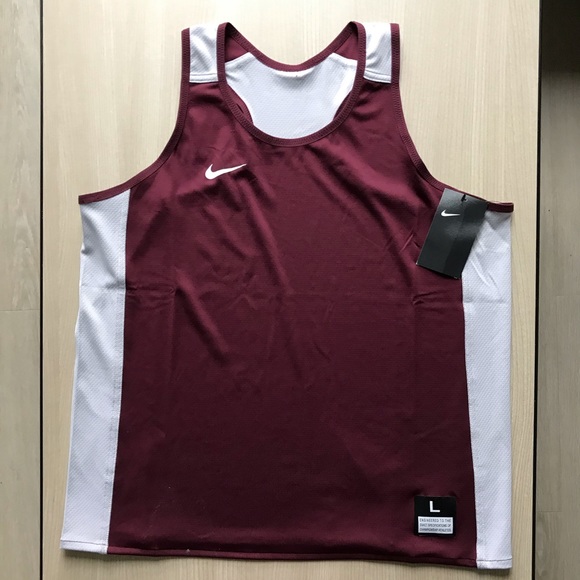 Nike Red Athletic Work Out Tank Top - Picture 2 of 10